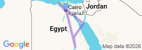 Tour route map