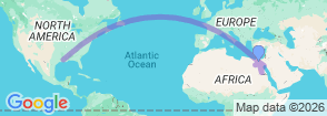 Tour route map