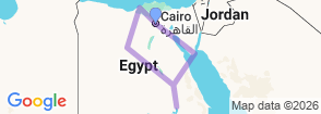 Tour route map