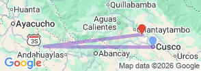 Tour route map