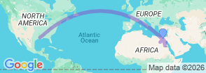 Tour route map