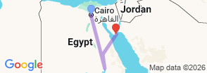Tour route map