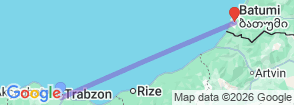 Tour route map