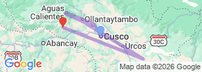 Tour route map
