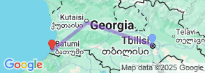 Tour route map
