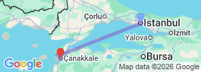 Tour route map