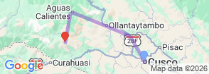 Tour route map