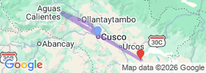 Tour route map