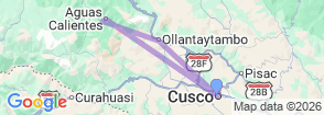Tour route map