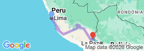 Tour route map