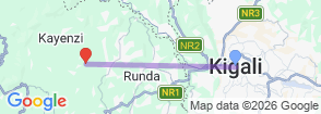 Tour route map