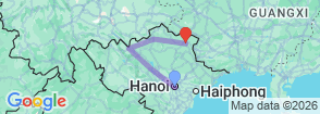 Tour route map