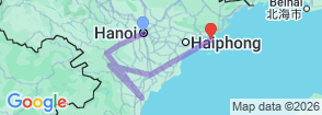 Tour route map