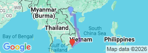 Tour route map