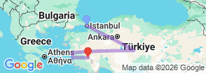 Tour route map