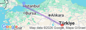 Tour route map