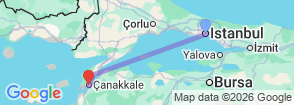 Tour route map