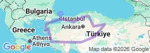 Tour route map