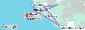 Tour route map
