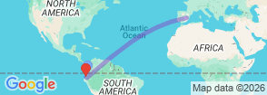 Tour route map