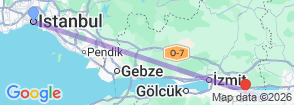 Tour route map