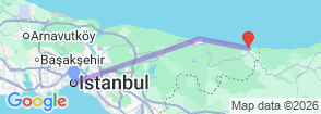 Tour route map