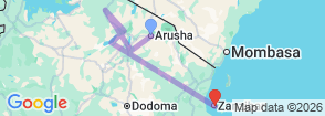 Tour route map