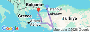 Tour route map