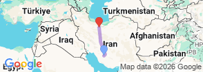 Tour route map