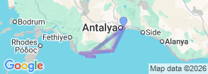 Tour route map
