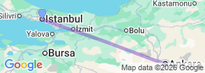 Tour route map