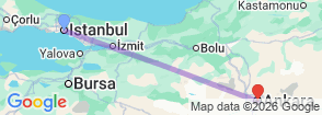 Tour route map