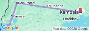 Tour route map