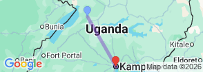 Tour route map