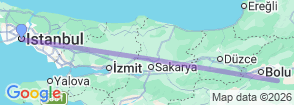 Tour route map