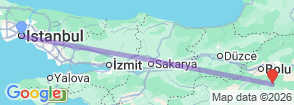 Tour route map