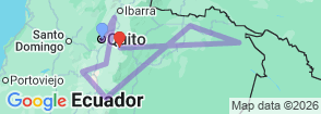 Tour route map