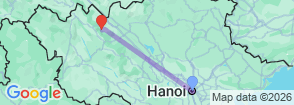 Tour route map