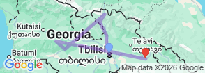 Tour route map