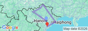 Tour route map