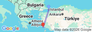 Tour route map