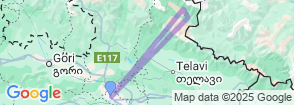 Tour route map