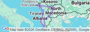 Tour route map