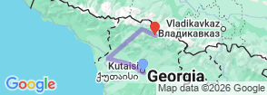 Tour route map