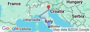 Tour route map
