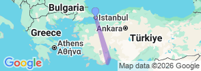 Tour route map
