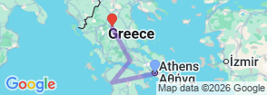 Tour route map