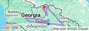 Tour route map