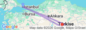 Tour route map