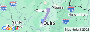 Tour route map
